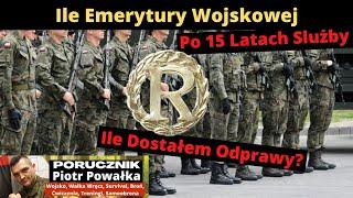 Emerytura Oficera Wojska Polskiego Po 15 Latach Służby. Ile Dostałem Odprawy Mieszkaniowej?