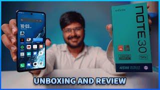 Infinix Note 30 5G Unboxing and Review  108MP Camera 5G 256GB ROM and More 