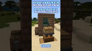 UNLIMITED BONE MEAL Farm Minecraft Bedrock 1.20 Survival Lets Play