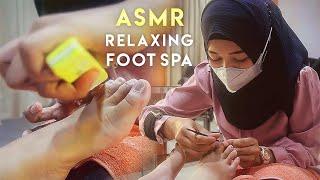 ASMR Pedicure  Meticulous Indonesian Foot Care & Nail Trimming