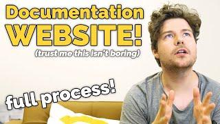 How I made a DOCUMENTATION WEBSITE for my Game Engine
