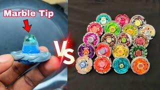 Marble Tip bey fight against All Metal Fusion  Hindi