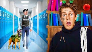 I Survived Overnight in a School *bad idea*