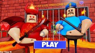 DEVIL BARRYS PRISON RUN SCARY OBBY FULL GAMEPLAY #roblox #obby