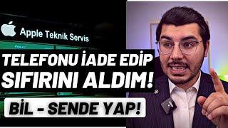 Telefonu Kullanıp İade Ettim Üst Modelini Bedava Aldım. Hakkını Öğren