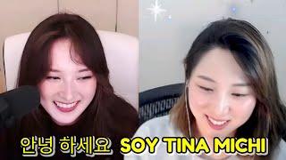 Tina Getting Drunk and Start Talking in Korean and Spanish
