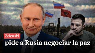 Últimas Noticias   Zelenski pide a Rusia negociar la paz