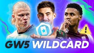 FPL GAMEWEEK 5 WILDCARD  Form vs Fixtures  FANTASY PREMIER LEAGUE 202425