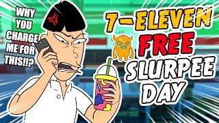7-Eleven Free Slurpee Day Prank Buk Lau