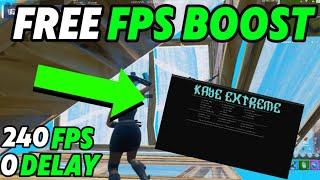 *ULTIMATE* Free Fortnite FPS boost Pack  Boost Fps Lower Delay & Lower Ping