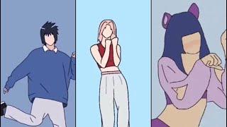 Naruto TikTok dance animation compilation