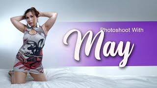 Photoshoot with MAY  Model Lawas yang lagi kangen pengen takeshoot masih luwes dan tambah cantik