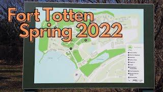 Around Fort Totten park in Queens NYC Spring 2022