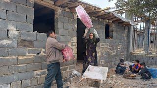 Nomadic Life The Father Brings Heating Devices Amidst His Wife’s Opposition