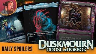 Duskmourn MTG Spoilers  Many Marvin Combos and My Least Favorite Card From the Set