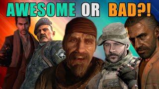 What Makes a COD Campaign SO AWESOME or SO BAD?