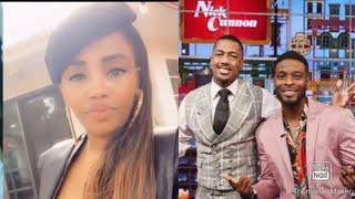 Kel Mitchells Ex Wife Tyisha Hampton Claims She Walked In On Nick Cannon In Her Cheerleader Outfit