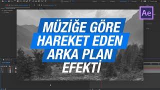 Müziğe Göre HAREKET EDEN ARKA PLAN Efekti Nasıl Yapılır? Audio Visualizer Yapımı