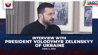 Interview with President Volodymyr Zelenskyy of Ukraine 06032024