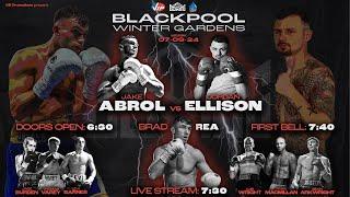 JAKE ABROL V JORDAN ELLISON   LIVE & EXCLUSIVE BOXING  VIP Boxing x talkSPORT Boxing