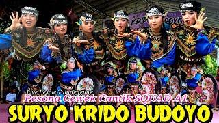 SQUAD A1  Kreasi Terbaru2024 jaranan Senterewe Putri SURYO KRIDO BUDOYO Live Besole Tulungagung