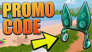 How to Get NEW *FREE* Roblox Promo Code Teal Techno Rabbit Headphones