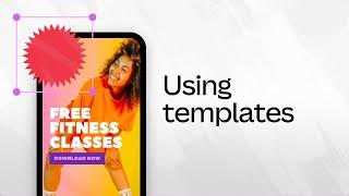 How to use templates on Canva for mobile 210