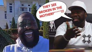 50 CENT SAYS RICK ROSS HAS GONE BROKE AFTER CUTTING HIS OWN LAWN