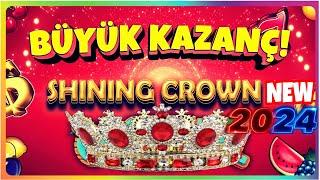 EGT SLOT OYUNLARI  SHINING CROWN  KASAMIZI GÜZEL KATLADIK   #egtslot