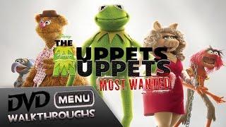 The Muppets & Muppets Most Wanted 2011 2014 DvD Menu Walkthrough