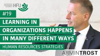 #19 Learning in Organizations happens in many different Ways