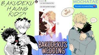 bnhamha texts  bakudeku are finally married? bakudekukatsudeku perfect love story