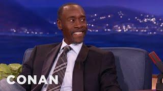 Don Cheadle My Iron Man Suit Is Racist  CONAN on TBS