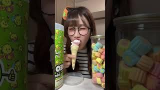 Giòn tan với kẹo sấy giòn vạn người mê  #mukbang #viral #asmr #food #umachantokyo #fypシ #shorts