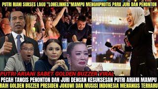 Tangis Seisi Studio Pecah Putri Ariani Bawakan LaguLONELINNESSukses Sabet Golden Buzzer