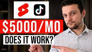 I Tried To Make Money Reposting TikToks On YouTube Honest Review