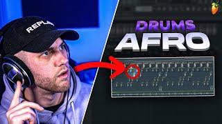 La GUÍA que NECESITAS para hacer DRUMS de Afro Beat en fl studio Desde cero