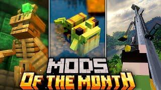 TOP 20 Minecraft Mods OF The Month 1.21 To  June 2024 New & Unique