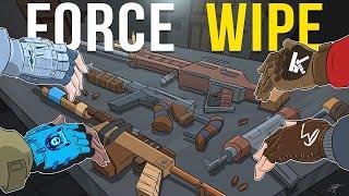 Rust - My FIRST FORCE WIPE w the NEW RECOIL ft. Frost hJune Willjum PART 1
