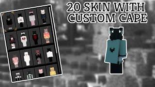 20+ Skin pack with cape