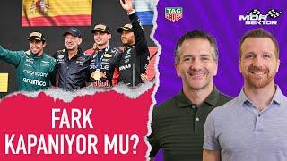 F1 Kanada GP 2023  Verstappen Sennayı Yakaladı  Hamilton-Alonso Düellosu  Albon Savunması