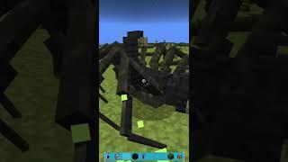 Minecraft Creeper Spider Zombie In Star Odyssey Beyond Space Texture Pack By Oddblock - #Shorts