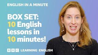 BOX SET English In A Minute 15 – TEN English lessons in 10 minutes