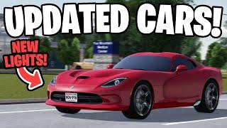 NEW UPDATED CARS IN GREENVILLE - Roblox Greenville