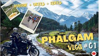 Phalgam trip  tour guide  kashmir 2022 bike ride Pahalgam