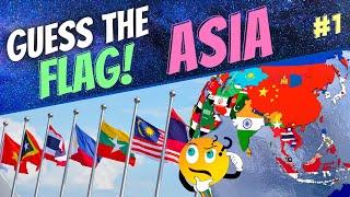 Guess The Flag Quiz  Asia Edition  Flags Of Asia #1