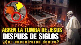 Científicos Abren la tumba de JESUCRISTO por primera vez en siglos