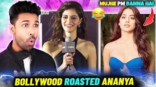 BOLLYWOOD ROASTED ANANYA PANDEY  JANHVI KAPOOR DUMB MOMENT  KDLIFE