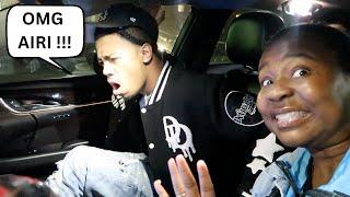 SLAMMING THE BREAKS PRANK ON BSF TO GET HIS REACTION * HE WALKED *