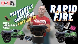 WHAT ARE THE BEST MIDS TO PAIR WITH THE SUNDOWN Xv3 SUBS? FAQ RAPID FIRE 38